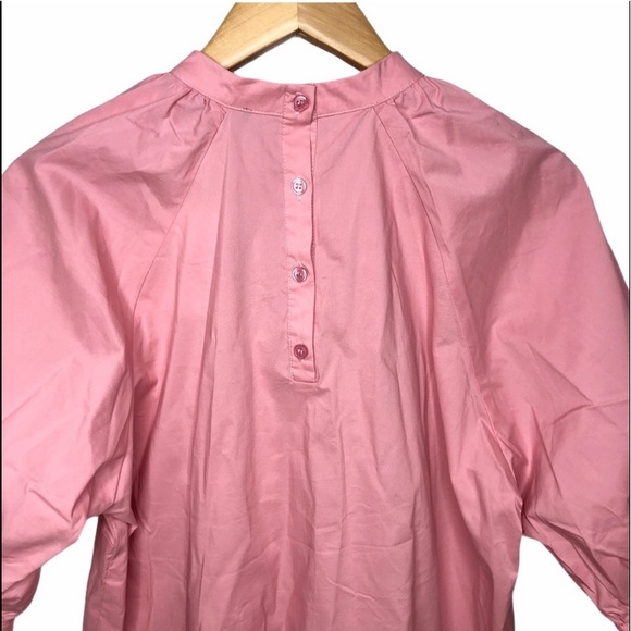 Eloquii Women’s Pleated Top Blouse Pink Sz 16 - Picture 5 of 12